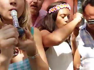 Manson family xxx scene 1: Blowjob, Doggy  Missonary Porn