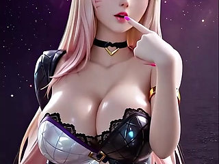 Ahri's Alluring Dance (IVE - LOVE DIVE) LOL 3D Dance