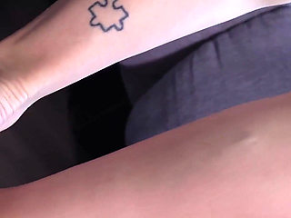 Gen Z Babe in Barefoot Sandals