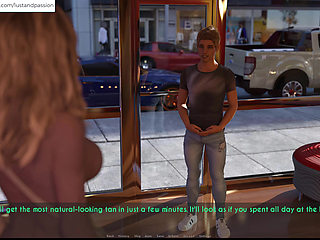 AWAM - Zac helped Sophia at taning salon