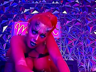 Busty Red Devil Seduction