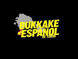 Spanish bukkake hotty