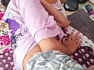 Enjoying sex with husband