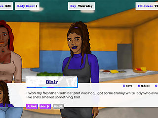 College raze: Indian girl got caught taking nude pics on college class ep.10