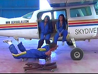 3some on the Plane with the Flight Instructor