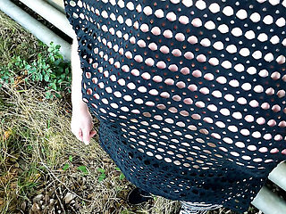 Outdoor Public BDSM: Big Tits Slapped Hard in Cornfield