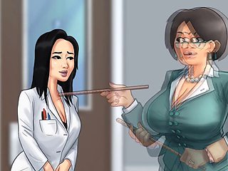 Naughty brunette teacher Hotsummer117 uses a magical belt for some steamy fun