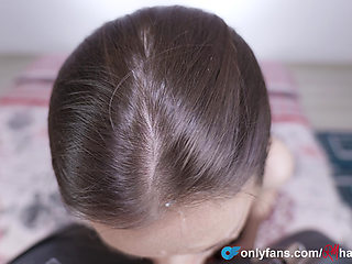 Amateur FACIAL CUMSHOT COMPILATION POV - Step Sister loves being my CUMSLUT