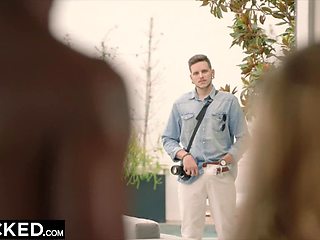 Glamorous Jason Brown and Kendra Sunderland at cowgirl clip