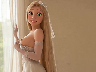 Rapunzel Gets Tangled With Photographer's Big Cock POV