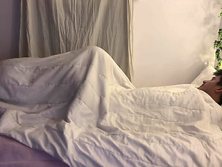 My Stepsister Crawled Under the Covers and Gave Me a Sloppy Blowjob. Deep POV