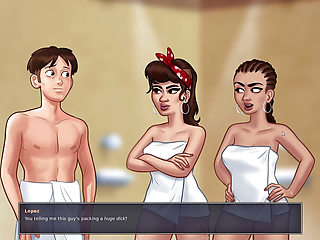 step sister make hot seen in summertime saga part5