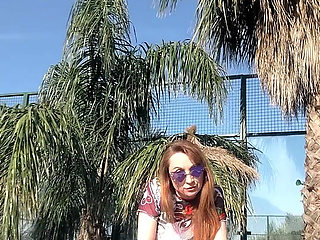 Horny Dirty Talking Cougar Slut Sloppy Outdoor Blowjob