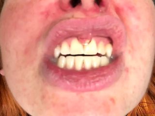 Amateur Redhead POV blowjob ENHANCED