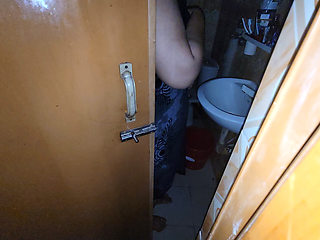 My Stepsister Was Taking a Shower with the Door Open and I Was Peeking in