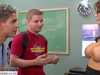 Professor Fucks Two Cocks At The Same Time [fullhd 1080p] - Joslyn James