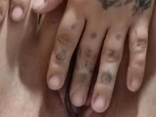 Karina Garc&iacute;all masturbates in the bathroom