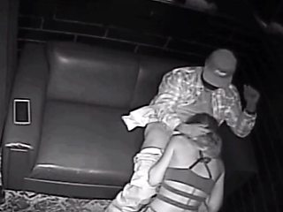 Blonde Stripper Bareback in club