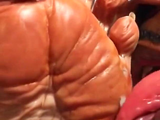 Very Old Granny Feet Oiled & Licked - Intense Sole Worship