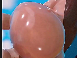 Fat Ass Fortnite Slut Getting Her Tight Oiled up Pussy Fucked