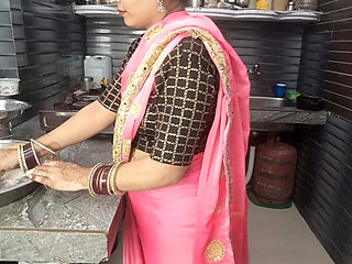 I made my young sister-in-law suck my dick while she was cooking in the kitchen, then fucked her hot pussy.