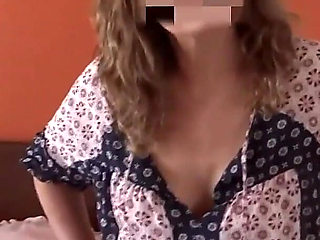 Stepson Shows Me His Big Hard Cock and Asks Me to Show Him My Tits so He Can Cum