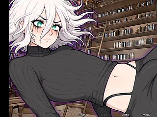 Chased by femboy trio in this steamy manga scene