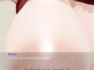 3D MILF with Giant Tits Bound by Lust Animated Gameplay