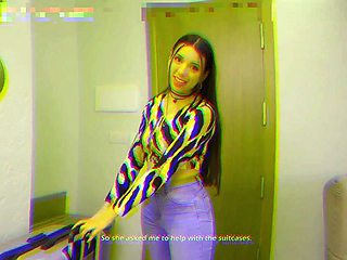 Trip into wild psychedelic passion with a daring backdoor guest