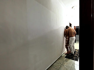 My Stepfather Has Dry Humping with Me and Masturbates Me in the Hallway.