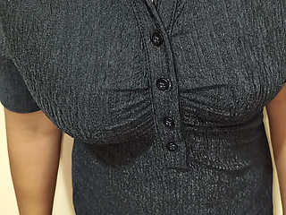 Telugu Anu Aunty in Black dress hot sex