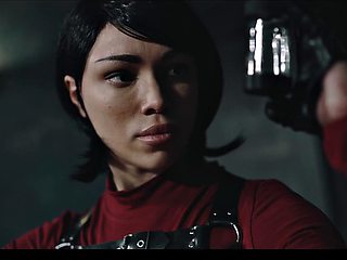 Resident Evil Parody - Ada Wong All The Way Through Bursting with CUM