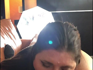 Big Mouth BBW Snowbunny Devours Big Black Cock