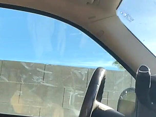 Hot Guy Caught Having Sex in the Driver's Seat