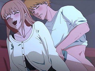 Makima at Cinema: Get Fucked At First Date ( Uncensored )