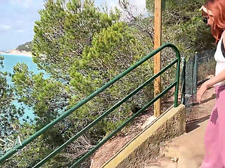 Vlog Lissa Brown Goes to a Nudist Beach to Film a Custom Video