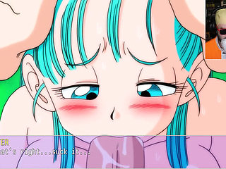 Gonzy Sensei's Dragon Ball Hentai Game: Big Tits Blowjob & Creampie Adventure