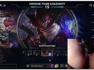 The Vibrator Causes My Whole Body To Shake League Of Legends #3 Luna With Gamer Girl