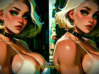 White Hair Goth Bitch: "Ruin Me" - Extreme Confession (4K AI)