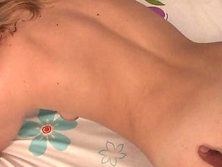 Lanny could barely take the huge monster black cock that was thrust into her asshole