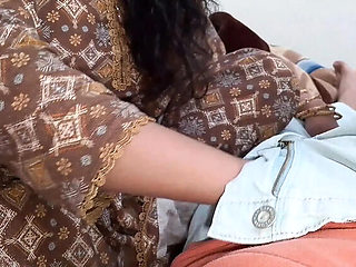 Desi Mom QueenbeautyQB Angry Joke Blowjob Big Tits Cumshot Hindi Sex Story