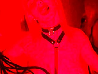 Blonde Babe's BDSM Solo Squirt Show