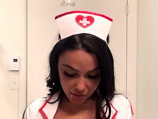 Gorgeous Brunette Great Big Boobs