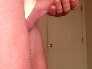 Playing in my satin thongs until I cum.