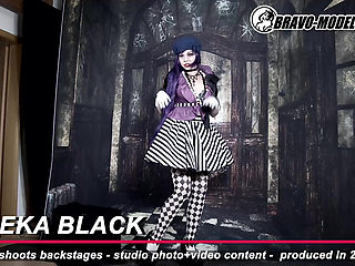 386-Backstage photoshoot Rebeka Black - Adult