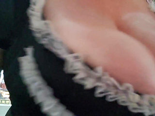 Bouncing Secretary Tits JOI