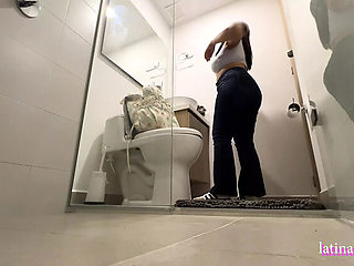 Amateur Latina Maid Small Gift Big Natural Tits Homemade Part 1