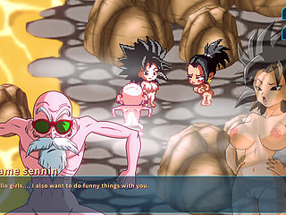 Kame Paradise Multiversex 3 - Looking for the camera to photograph the busty Bulma