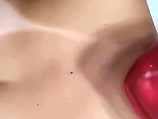 Housewife Cum Drink Lover, if a Lot of Cum on Facial Comes, This Is What Happen