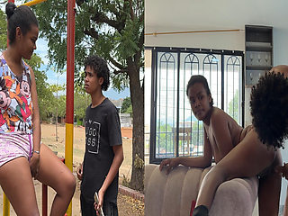 I fuck my neighbor's daughter with the excuse that her father owes me money.